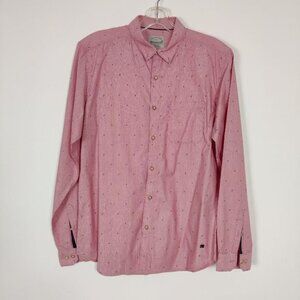 Breakout Men's Shirt Size XL Pink Business Casual Sophisticated Office Academia